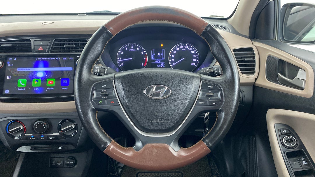 Steering Wheel Close Up
