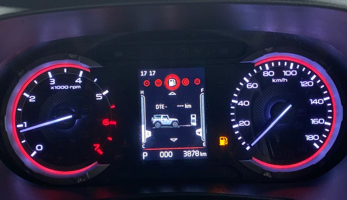 2021 Mahindra Thar LX PETROL HT 4WD AT, Petrol, Automatic, 3,877 km, Odometer Image