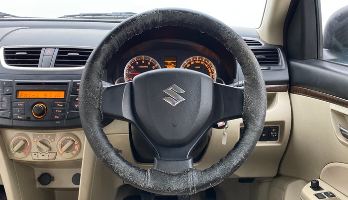 2014 Maruti Swift Dzire VXI, Petrol, Manual, 51,105 km, Steering Wheel Close Up