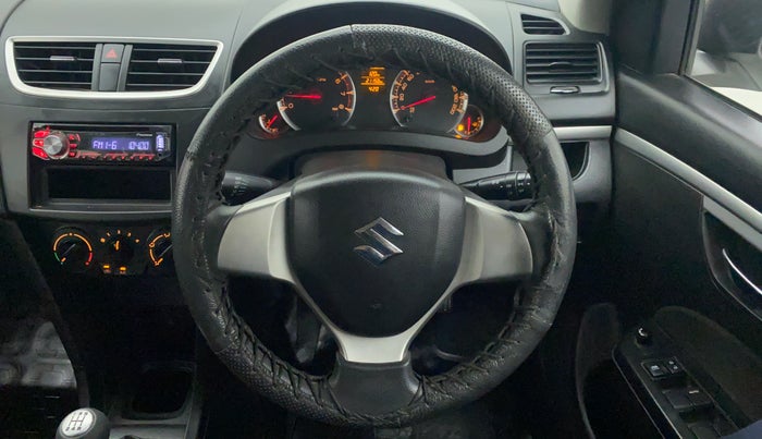 2013 Maruti Swift VXI, Petrol, Manual, 21,150 km, Steering Wheel Close Up