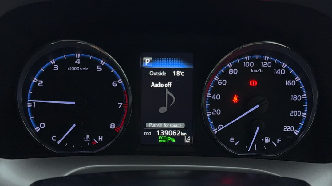 2018 Toyota RAV4 Gx (2WD), Automatic, 139062 km, Odometer View