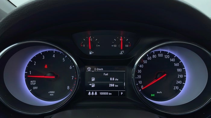 Opel Astra-Odometer View