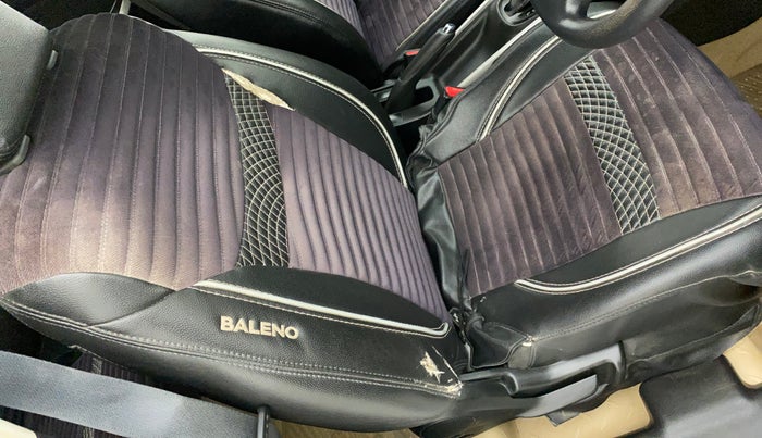 2017 Maruti Baleno DELTA CVT PETROL 1.2, Petrol, Automatic, 58,666 km, Driver seat - Cover slightly torn