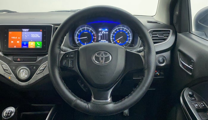 2020 Toyota Glanza G, CNG, Manual, 55,831 km, Steering Wheel Close Up