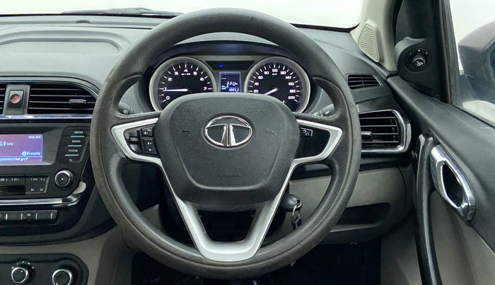 2017 Tata Tiago XZ 1.2 REVOTRON, Petrol, Manual, 18,338 km, Steering Wheel Close Up