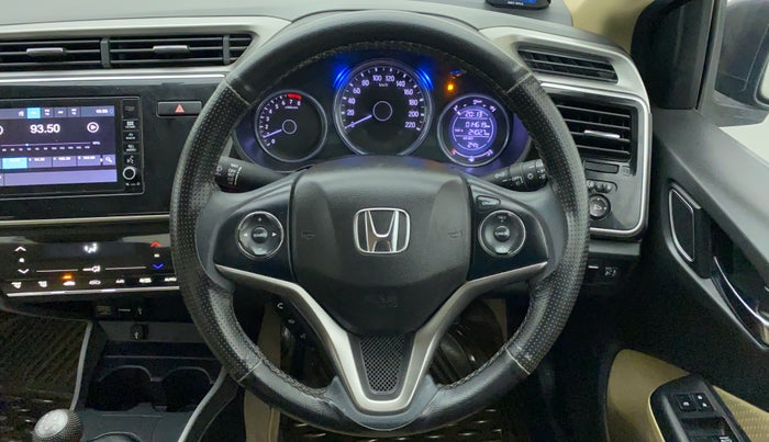2019 Honda City V MT PETROL, Petrol, Manual, 14,672 km, Steering Wheel Close Up