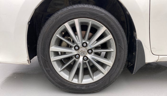 2016 Toyota Corolla Altis VL CVT PETROL, Petrol, Automatic, 76,370 km, Left Front Wheel