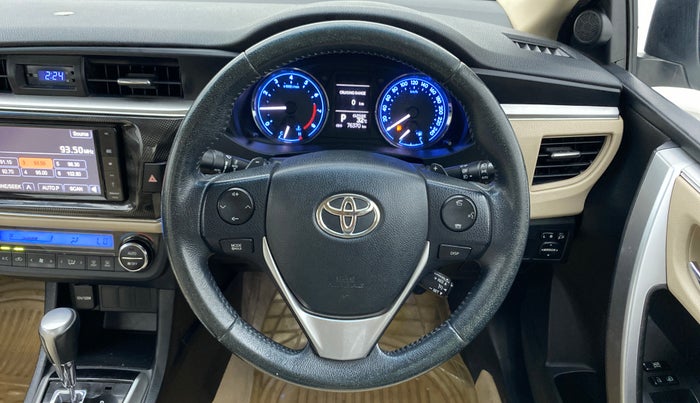2016 Toyota Corolla Altis VL CVT PETROL, Petrol, Automatic, 76,370 km, Steering Wheel Close Up