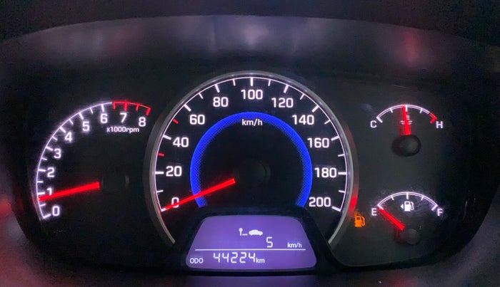 2015 Hyundai Grand i10 MAGNA 1.2 KAPPA VTVT, Petrol, Manual, 44,308 km, Odometer Image