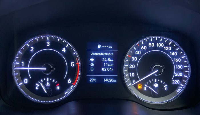 2020 Hyundai VENUE SX(O) CRDi, Diesel, Manual, 14,066 km, Odometer Image