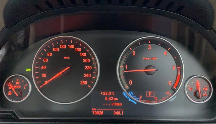 2012 BMW 5 Series 520D 2.0, Diesel, Automatic, 79,696 km, Odometer Image