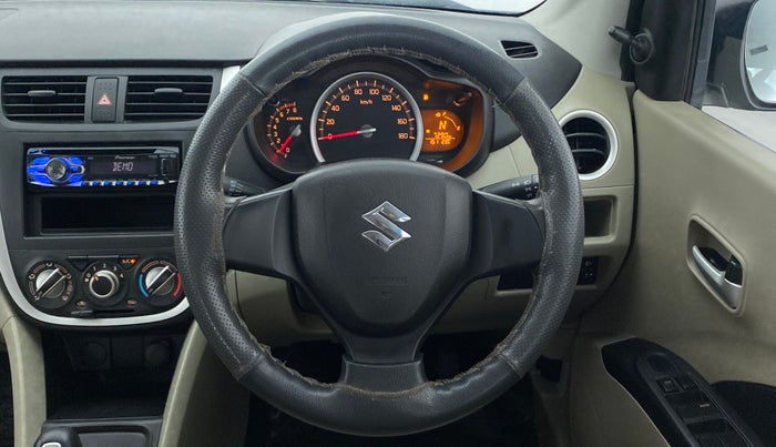 2017 Maruti Celerio VXI (O) AMT, Petrol, Automatic, 28,249 km, Steering Wheel Close Up