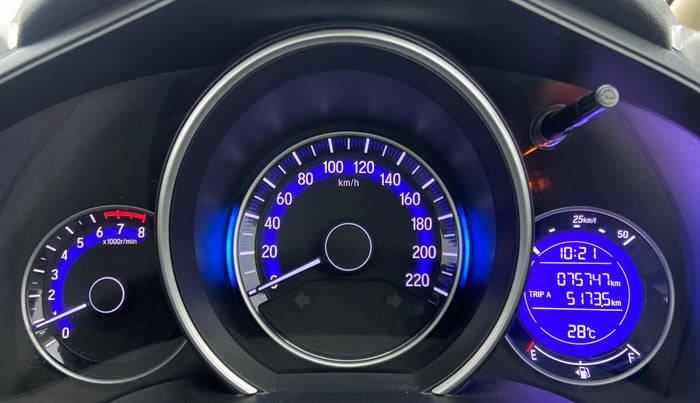 2018 Honda Jazz 1.2L I-VTEC V, Petrol, Manual, 75,747 km, Odometer Image