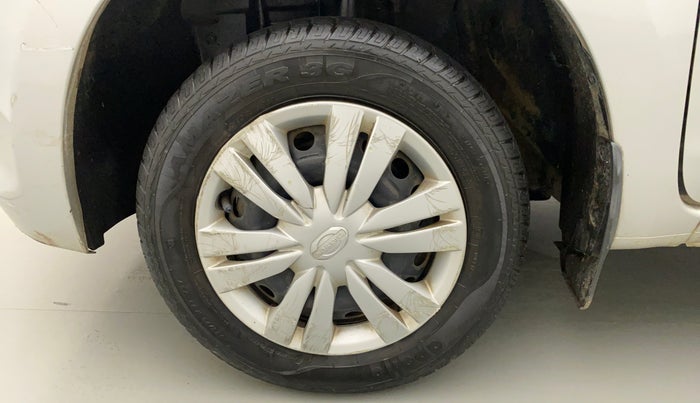 2017 Datsun Go Plus T, Petrol, Manual, 6,596 km, Left Front Wheel