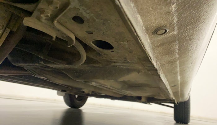 2017 Datsun Go Plus T, Petrol, Manual, 6,596 km, Right Side Underbody