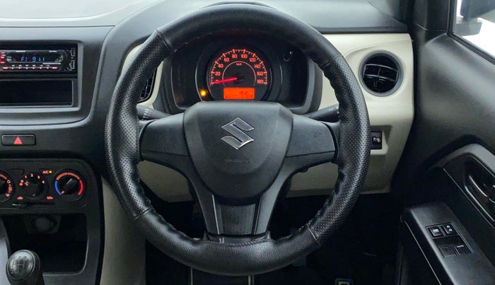 2020 Maruti New Wagon-R LXI 1.0, Petrol, Manual, 4,912 km, Steering Wheel Close Up
