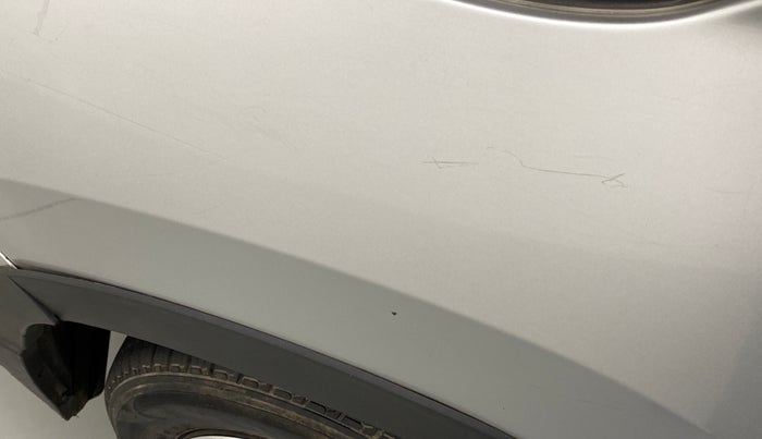 2017 Mahindra Kuv100 K4 6 STR, Petrol, Manual, 58,668 km, Left fender - Minor scratches