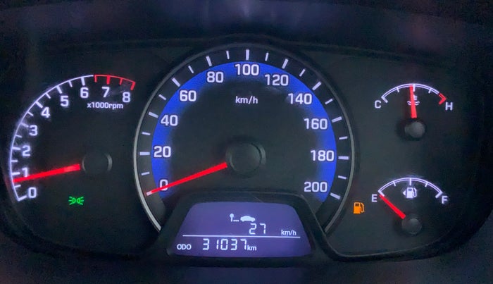 2014 Hyundai Xcent SX 1.2 OPT, Petrol, Manual, 31,473 km, Odometer View