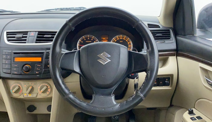 2012 Maruti Swift Dzire VXI, Petrol, Manual, 22,947 km, Steering Wheel Close Up