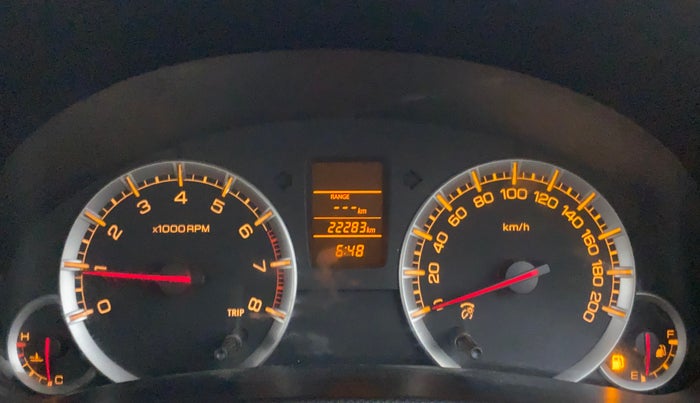 2012 Maruti Swift Dzire VXI, Petrol, Manual, 22,947 km, Odometer Image