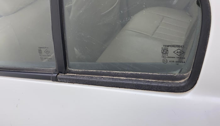 2012 Maruti Swift Dzire VXI, Petrol, Manual, 22,947 km, Rear left door - Weather strip has minor damage