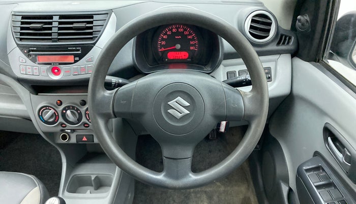 2010 Maruti A Star VXI, Petrol, Manual, 59,937 km, Steering Wheel Close Up