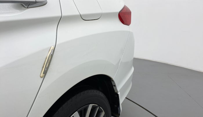 2017 Honda City VX CVT PETROL, Petrol, Automatic, 75,008 km, Left quarter panel - Slightly dented