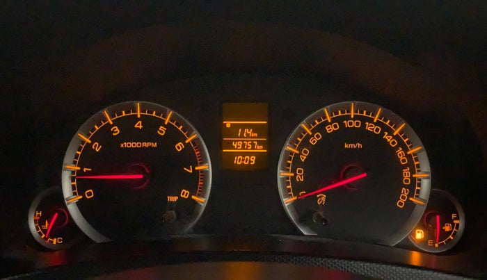 2016 Maruti Swift Dzire VXI, Petrol, Manual, 49,757 km, Odometer Image