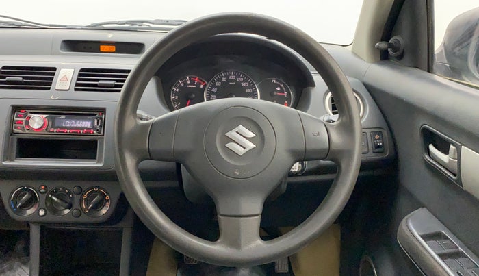 2011 Maruti Swift VXI, Petrol, Manual, 1,08,324 km, Steering Wheel Close Up