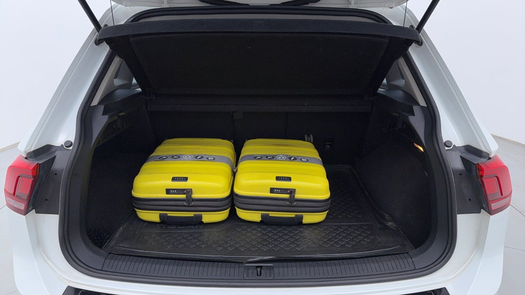 Boot Inside View with Luggage