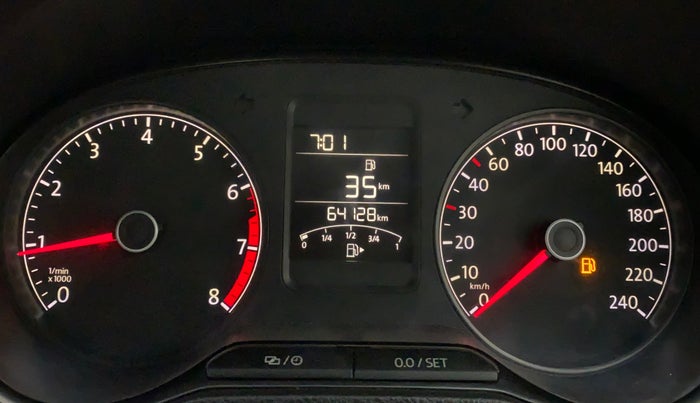 2015 Volkswagen Polo COMFORTLINE 1.2L PETROL, Petrol, Manual, 64,487 km, Odometer Image