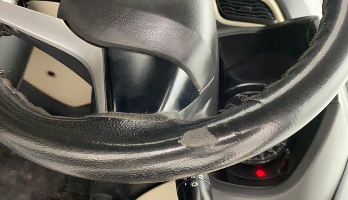 2019 Maruti New Wagon-R VXI (O) 1.0, Petrol, Manual, 74,047 km, Steering wheel - Steering cover is minor torn
