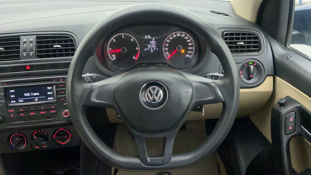 Steering Wheel Close Up