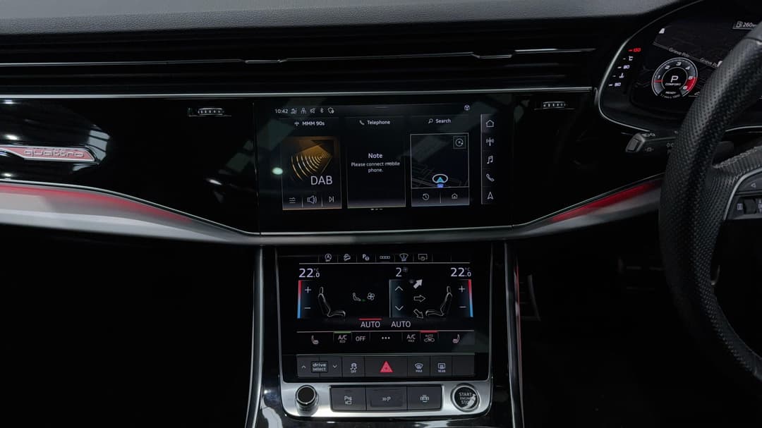 2021 Audi Q7 50 Tdi S Line Quattro Mhev, Automatic, 72564 km, Center Console
