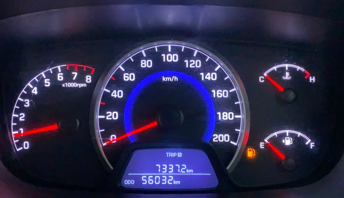 2016 Hyundai Grand i10 SPORTZ 1.2 KAPPA VTVT, Petrol, Manual, 56,289 km, Odometer Image
