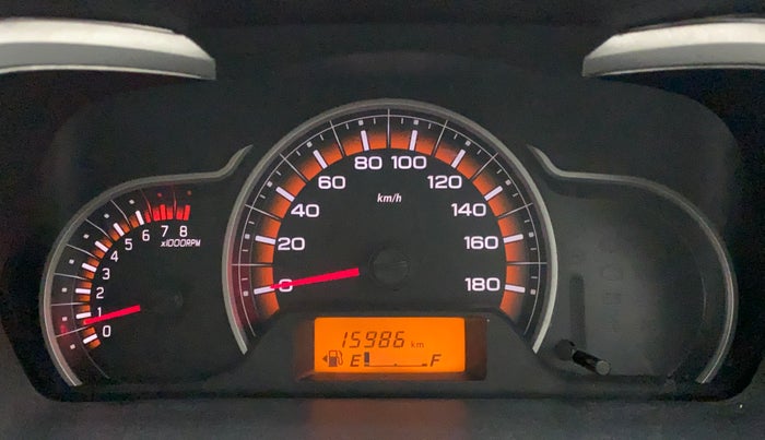2017 Maruti Alto K10 VXI, Petrol, Manual, 15,986 km, Odometer Image