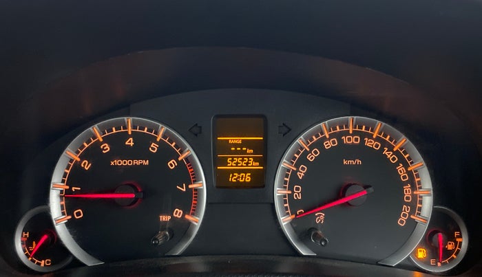 2017 Maruti Swift VXI, Petrol, Manual, 52,523 km, Odometer Image