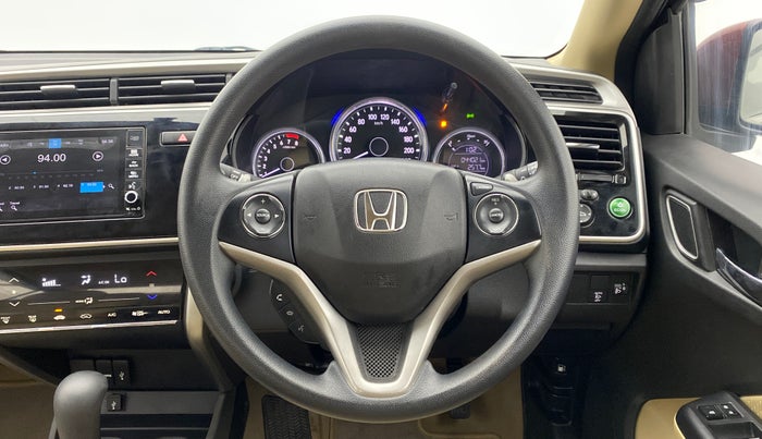 2018 Honda City V CVT, Petrol, Automatic, 44,112 km, Steering Wheel Close Up