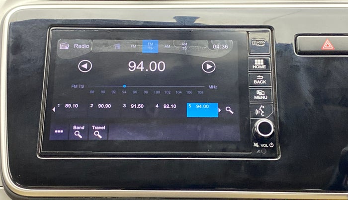 2018 Honda City V CVT, Petrol, Automatic, 44,112 km, Infotainment System