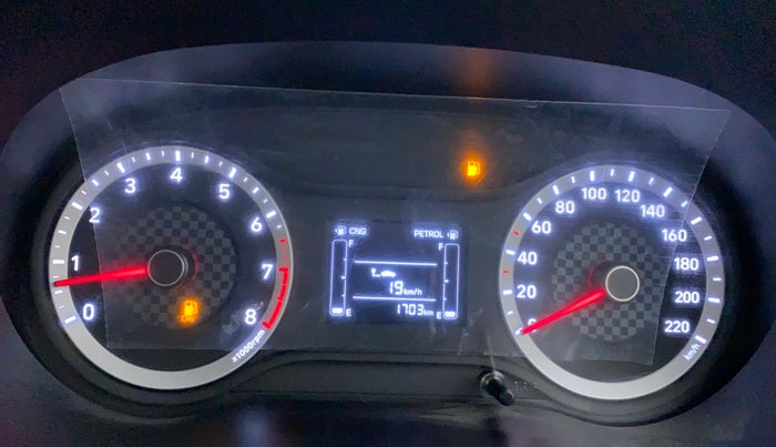 2022 Hyundai AURA S 1.2 CNG, CNG, Manual, 1,683 km, Odometer Image