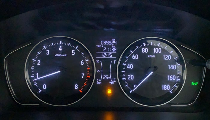 2021 Honda Amaze 1.2L I-VTEC VX, Petrol, Manual, 39,924 km, Odometer Image