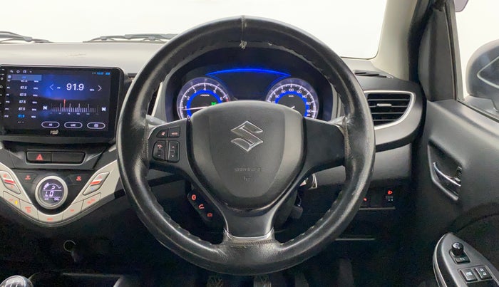 2017 Maruti Baleno DELTA PETROL 1.2, Petrol, Manual, 50,278 km, Steering Wheel Close Up