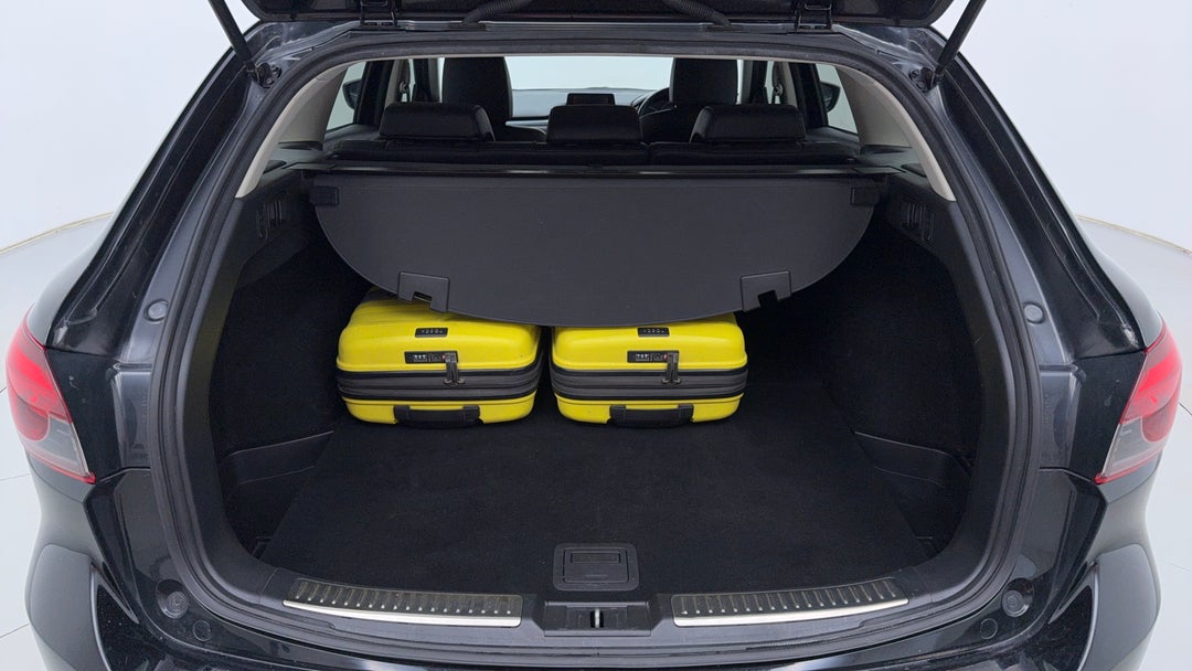 Boot Inside View with Luggage