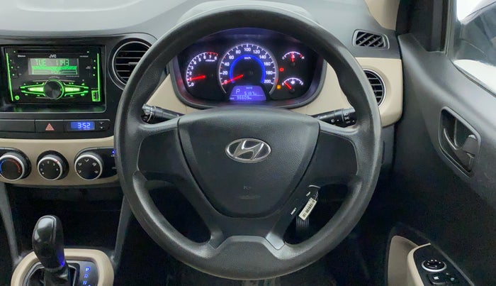 2016 Hyundai Grand i10 MAGNA AT 1.2 KAPPA VTVT, Petrol, Automatic, 36,608 km, Steering Wheel Close Up