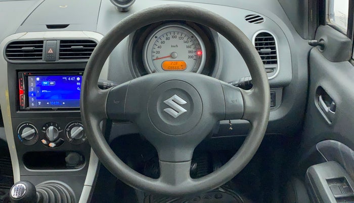 2011 Maruti Ritz VXI, Petrol, Manual, 1,08,669 km, Steering Wheel Close Up