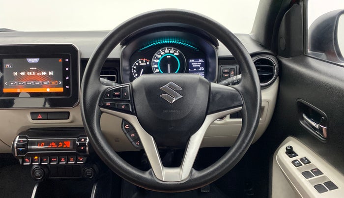 2020 Maruti IGNIS ALPHA 1.2 K12, Petrol, Manual, 19,785 km, Steering Wheel Close Up