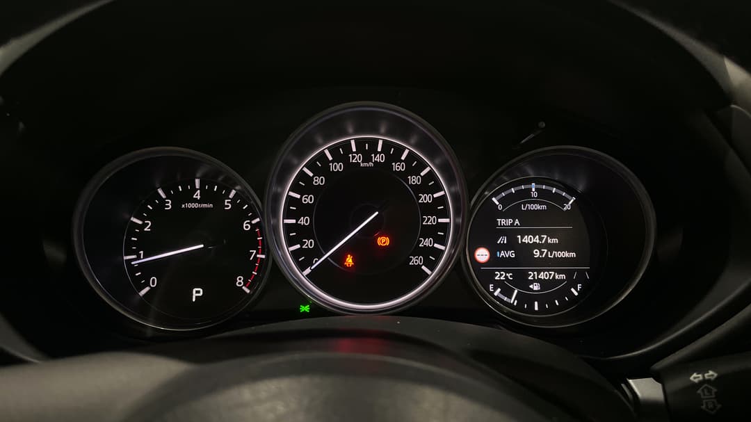 2021 Mazda CX-5 Touring (AWD), Automatic, 21407 km, Odometer View