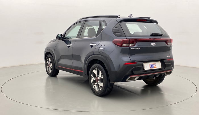 2020 KIA SONET GTX + 1.0 IMT, Petrol, Manual, 20,862 km, Left Back Diagonal