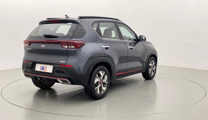 2020 KIA SONET GTX + 1.0 IMT, Petrol, Manual, 20,862 km, Right Back Diagonal