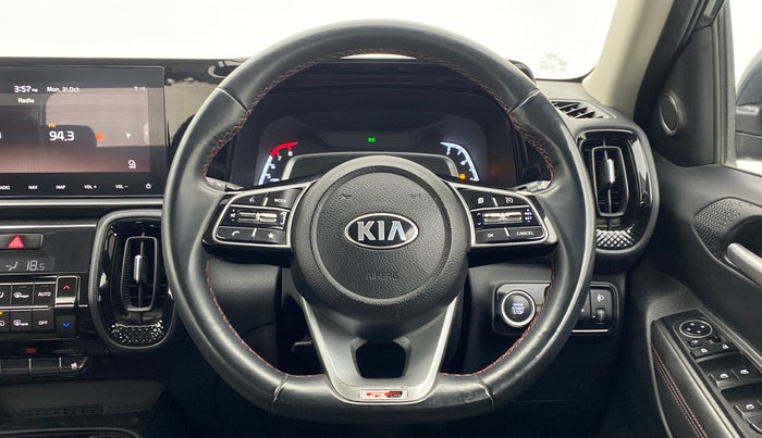 2020 KIA SONET GTX + 1.0 IMT, Petrol, Manual, 20,862 km, Steering Wheel Close Up